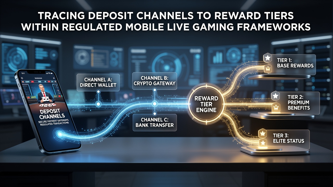 Darstellung von Einzahlungsprozessen und Belohnungsstufen in mobilen Gaming-Plattformen